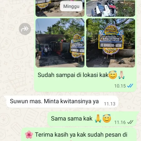 Pengiriman Papan Bunga Duka Trahan Sluke