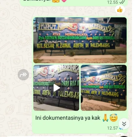 Pengiriman Papan Bunga Duka Trahan Sluke