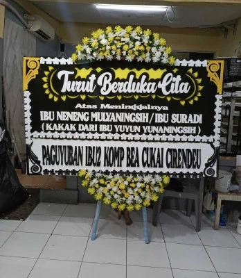 Papan Bunga di Trahan Sluke